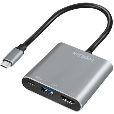 LogiLink UA0390 - USB-C Adapter 4K HDMI Aluminium LogiLink UA0390 - USB-C Adapter 4K HDMI Aluminium