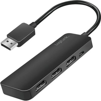 Diviseur LogiLink CV0146 DisplayPort 4K HDMI - Splitter vidéo - Publicité Diviseur LogiLink CV0146 DisplayPort 4K HDMI - Splitter vidéo - Publicité