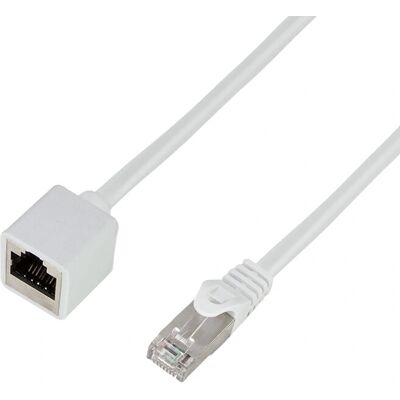 LogiLink CQX031S Weiß 1m Cat6a S/FTP Netzwerkkabel LogiLink CQX031S Weiß 1m Cat6a S/FTP Netzwerkkabel