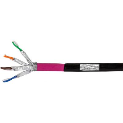 Cable de Red LogiLink Professional 50m Negro Cat7 S/FTP - Exterior & enterramiento directo Cable de Red LogiLink Professional 50m Negro Cat7 S/FTP - Exterior & enterramiento directo