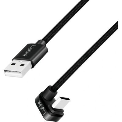 Cavo USB LogiLink CU0192 - 1m, USB 2.0, USB-C, Nero Cavo USB LogiLink CU0192 - 1m, USB 2.0, USB-C, Nero