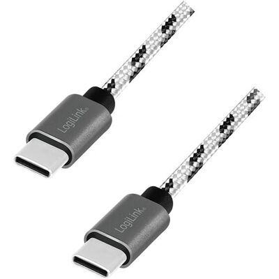 LogiLink USB-C Kabel-Set - Nylon, 3 Größen - USB 2.0, Schwarz/Weiß LogiLink USB-C Kabel-Set - Nylon, 3 Größen - USB 2.0, Schwarz/Weiß