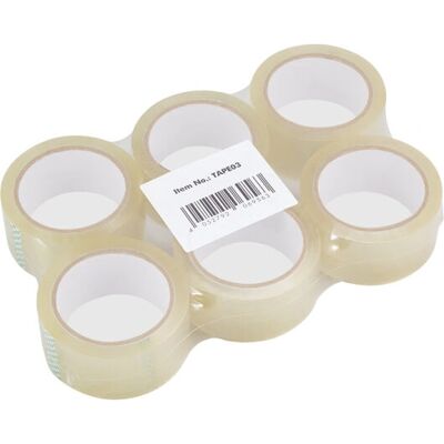 LogiLink Tape - Low-noise Packing Tape - 48mm x 66m LogiLink Tape - Low-noise Packing Tape - 48mm x 66m