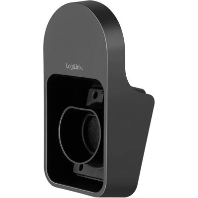 LogiLink Wandhouder voor EV-laadkabel - Zwart LogiLink Wandhouder voor EV-laadkabel - Zwart