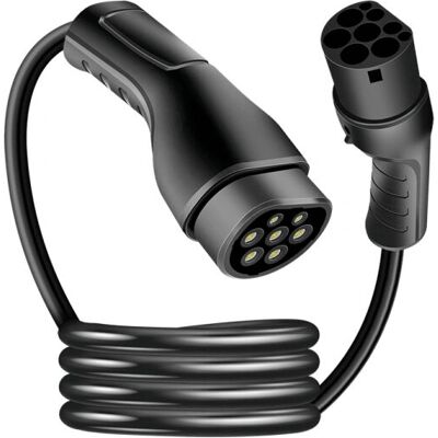 LogiLink laddkabel för elbil - Typ 2, 11kW, 5m LogiLink laddkabel för elbil - Typ 2, 11kW, 5m