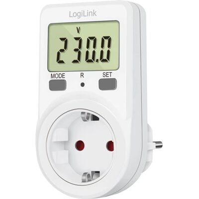 Miernik kosztów energii LogiLink EM0002B - Biały Miernik kosztów energii LogiLink EM0002B - Biały