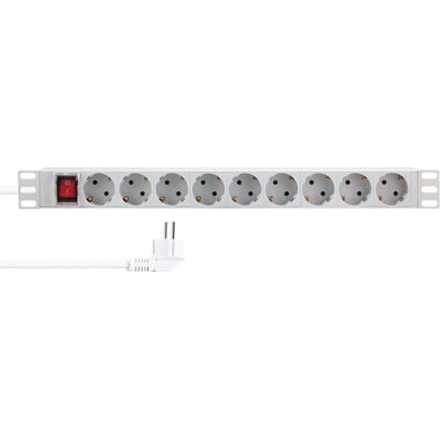 LogiLink PDU9C04 Überspannungsschutz - 9 Steckdosen, 230V, 2m LogiLink PDU9C04 Überspannungsschutz - 9 Steckdosen, 230V, 2m