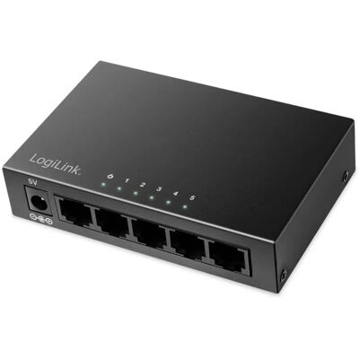 LogiLink 5-Port GB Ethernet Switch - Netzwerk-Switch LogiLink 5-Port GB Ethernet Switch - Netzwerk-Switch