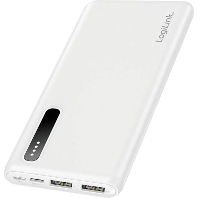 LogiLink PA0311W Powerbank - 8000mAh, Weiß LogiLink PA0311W Powerbank - 8000mAh, Weiß