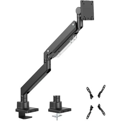 LogiLink Monitor Mount, 17-57" Gas Spring, Flat & Curved Screens, Aluminum - Monitor Mount LogiLink Monitor Mount, 17-57" Gas Spring, Flat & Curved Screens, Aluminum - Monitor Mount