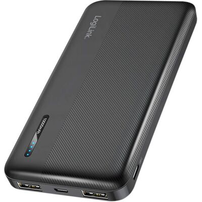 LogiLink PA0338RF Powerbank - 10000mAh, 12W, Schwarz LogiLink PA0338RF Powerbank - 10000mAh, 12W, Schwarz