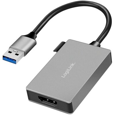 LogiLink UA0233A - USB-C till HDMI-Adapter - 1080p - 0,15m LogiLink UA0233A - USB-C till HDMI-Adapter - 1080p - 0,15m