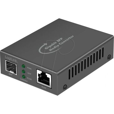LogiLink NMC001 - Medienkonverter - Gigabit Ethernet, RJ45 / SFP LogiLink NMC001 - Medienkonverter - Gigabit Ethernet, RJ45 / SFP