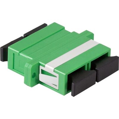 LogiLink FA01SC6 Adaptateur de fibre optique SC duplex - 12 pièces LogiLink FA01SC6 Adaptateur de fibre optique SC duplex - 12 pièces