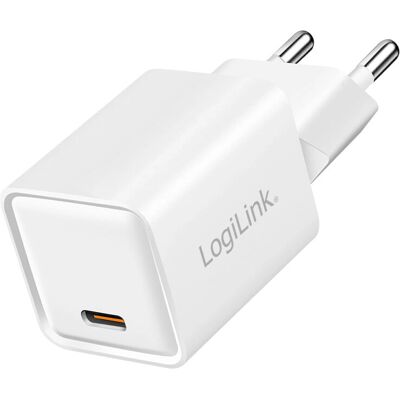 LogiLink PA0355 Biały 20W USB-C Ładowarka - Ładowarka LogiLink PA0355 Biały 20W USB-C Ładowarka - Ładowarka