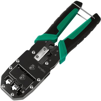 LogiLink WZ0079 cable crimper - Crimping tool - Black, Green LogiLink WZ0079 cable crimper - Crimping tool - Black, Green