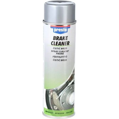 PRESTO Nettoyant pour freins - 500ml - Enlève huile et graisse PRESTO Nettoyant pour freins - 500ml - Enlève huile et graisse