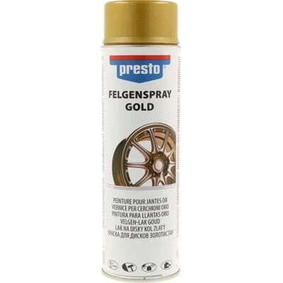 Presto Arany Kerék Festék Spray - 500 ml Presto Arany Kerék Festék Spray - 500 ml