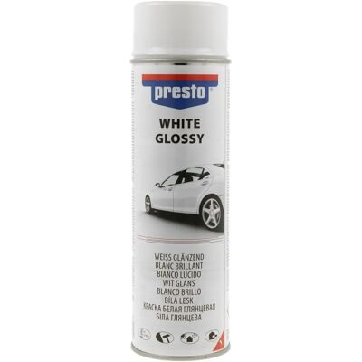 Presto Fehér Aeroszolos Spray - Univerzális járművekhez és felnikhez Presto Fehér Aeroszolos Spray - Univerzális járművekhez és felnikhez