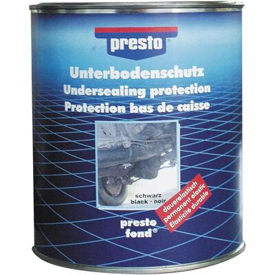 Presto Černý Bitumenový Podvozek Sealant - Ochrana Podvozeku Presto Černý Bitumenový Podvozek Sealant - Ochrana Podvozeku