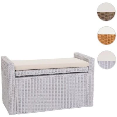 MENDLER Banc de rangement M92 - Pouf avec espace de stockage - Publicité MENDLER Banc de rangement M92 - Pouf avec espace de stockage - Publicité