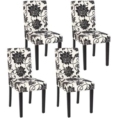 MENDLER - Lot de 4 chaises salle à manger - Beige - Publicité MENDLER - Lot de 4 chaises salle à manger - Beige - Publicité