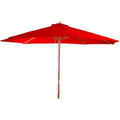 Parasol de Marché Mendler Bordeaux 3,5 m - Publicité Parasol de Marché Mendler Bordeaux 3,5 m - Publicité