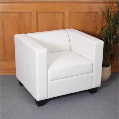 Mendler Fauteuil en Simili-Cuir Série Lille M65 - Fauteuil Lounge - Publicité Mendler Fauteuil en Simili-Cuir Série Lille M65 - Fauteuil Lounge - Publicité