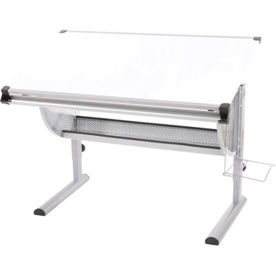 MENDLER Bureau enfant Oxford réglable blanc - Publicité MENDLER Bureau enfant Oxford réglable blanc - Publicité