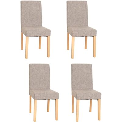 Littau Graue Esszimmerstühle Set aus 4 Littau Graue Esszimmerstühle Set aus 4