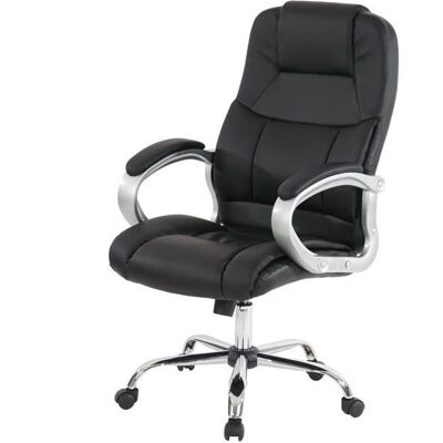 Chaise de Bureau Mendler Boston XXL en Eco-Cuir - Siège Exécutif - Publicité Chaise de Bureau Mendler Boston XXL en Eco-Cuir - Siège Exécutif - Publicité