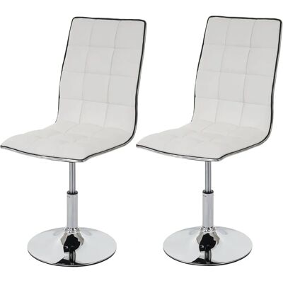 MCW C41-2 - Stuhl - Elegantes Design, Hoher Komfort, Vielseitiges Kunstleder MCW C41-2 - Stuhl - Elegantes Design, Hoher Komfort, Vielseitiges Kunstleder