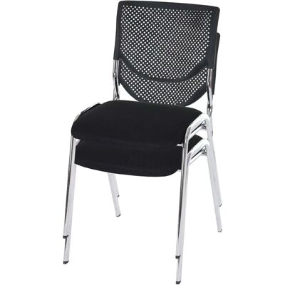 Chaises de bureau empilables T401 Noires MENDLER - Publicité Chaises de bureau empilables T401 Noires MENDLER - Publicité