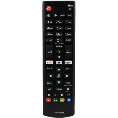 Télécommande Azurano pour LG AKB75095308 - Clés d'accès Smart TV - Publicité Télécommande Azurano pour LG AKB75095308 - Clés d'accès Smart TV - Publicité