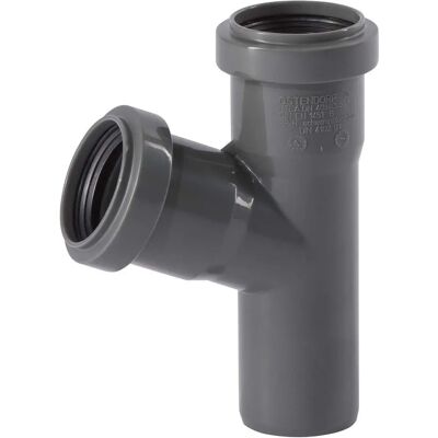 Ostendorf Grauer HTsafe Rohrverbinder - DN 40/40 mm, 67°, Modell 171300 Ostendorf Grauer HTsafe Rohrverbinder - DN 40/40 mm, 67°, Modell 171300