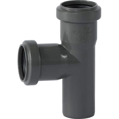 Ostendorf HTsafe Rørfitting - 87° Grå, DN 40/40 mm Ostendorf HTsafe Rørfitting - 87° Grå, DN 40/40 mm