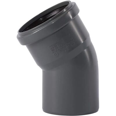 Ostendorf RAL 7043 75mm 30° Bøjning - Lydisolerende rørfitting Ostendorf RAL 7043 75mm 30° Bøjning - Lydisolerende rørfitting