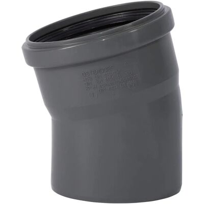 Ostendorf B 110mm 15° Bogen - Sanitärzubehör Ostendorf B 110mm 15° Bogen - Sanitärzubehör
