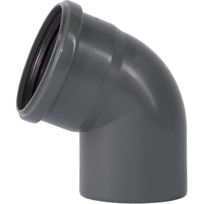 Ostendorf RAL 7043 67° Abwasserbogen - Drain Pipe Fitting Ostendorf RAL 7043 67° Abwasserbogen - Drain Pipe Fitting