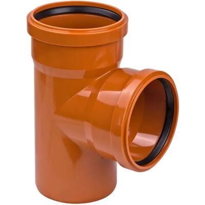 Ostendorf KG 220400 Raccord orange-brun - Égouts 87° - Publicité Ostendorf KG 220400 Raccord orange-brun - Égouts 87° - Publicité