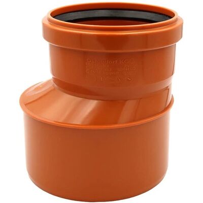 Ostendorf Reduktion - DN 160/125 - PVC-U - Orangebraun Ostendorf Reduktion - DN 160/125 - PVC-U - Orangebraun