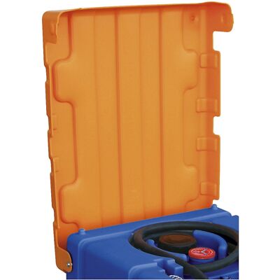 CEMO Tapa abatible - Naranja - Para tanques 125L-200L CEMO Tapa abatible - Naranja - Para tanques 125L-200L