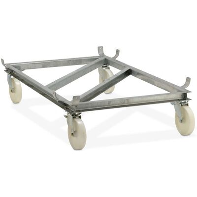 CEMO hvid polyamidemonter chassis til rektangulær beholder - 2108x1480mm CEMO hvid polyamidemonter chassis til rektangulær beholder - 2108x1480mm