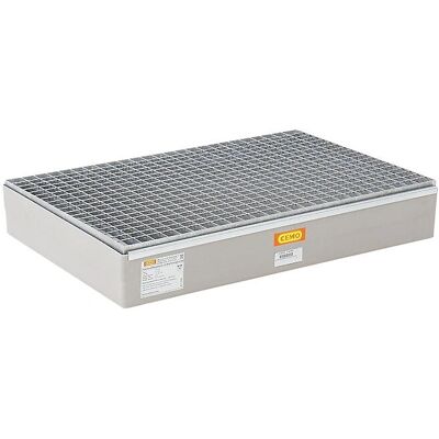 CEMO Kunststoff Palettenablaufwanne - 150L, 1200x800x208mm, Zulassung CEMO Kunststoff Palettenablaufwanne - 150L, 1200x800x208mm, Zulassung