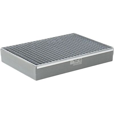 CEMO Vasca di Contenimento in Plastica Rinforzata - 150L - Resistente a Chimici CEMO Vasca di Contenimento in Plastica Rinforzata - 150L - Resistente a Chimici