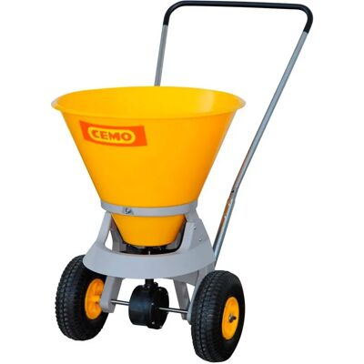 CEMO 35L Gelber Streuwagen - Streuer CEMO 35L Gelber Streuwagen - Streuer