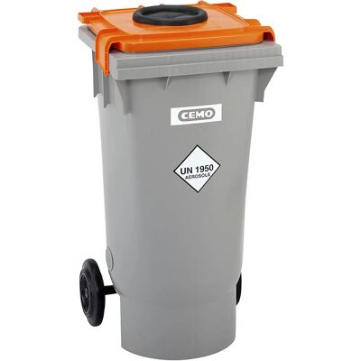 CEMO Conteneur 120 L - Pour Bouteilles de Spray CEMO Conteneur 120 L - Pour Bouteilles de Spray