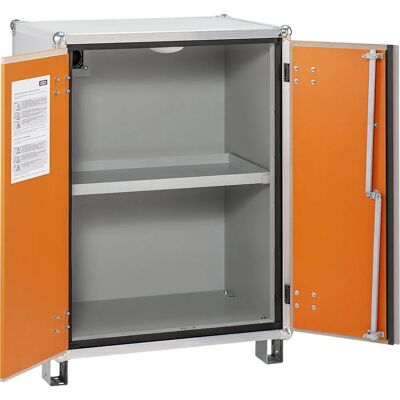 Armário de segurança CEMO - 800x660mm, 1 prateleira, com pés Armário de segurança CEMO - 800x660mm, 1 prateleira, com pés
