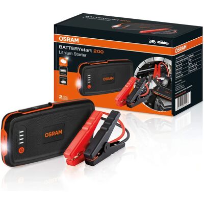 Osram BatteryStart 200 Startovací zařízení - Powerbank pro auto Osram BatteryStart 200 Startovací zařízení - Powerbank pro auto