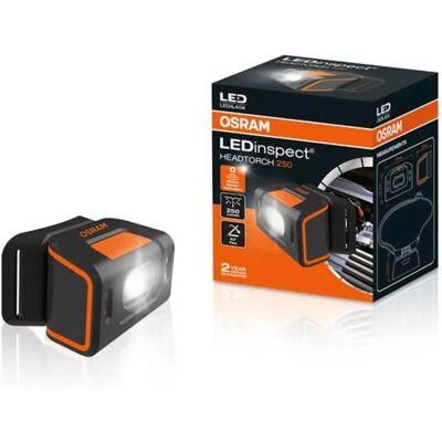 OSRAM Headlamp - LEDIL404, 250 lm, Rechargeable OSRAM Headlamp - LEDIL404, 250 lm, Rechargeable